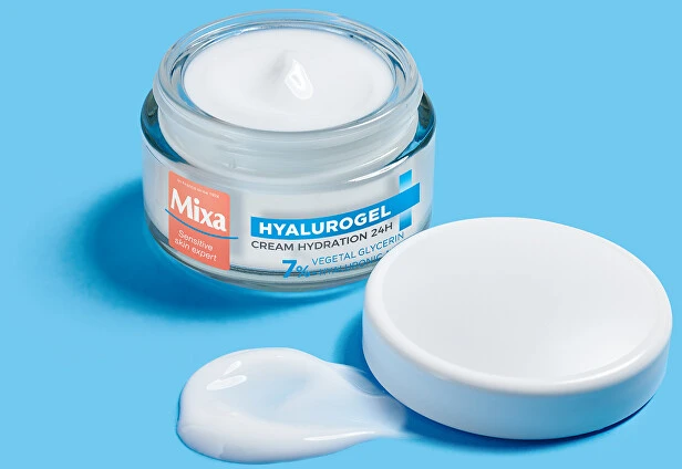 Mixa Hyalurogel drėkinamasis gelinis kremas 50 ml