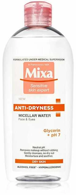 MIXA micelinis vanduo sausai odai, 400 ml