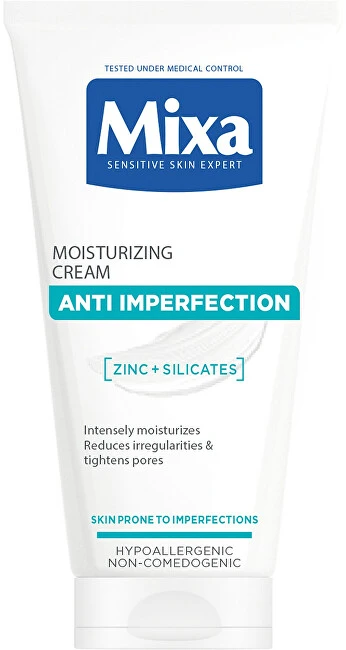 Drėkinamasis kremas problematiškai odai Mixa Anti Imperfection 2in1 50ml