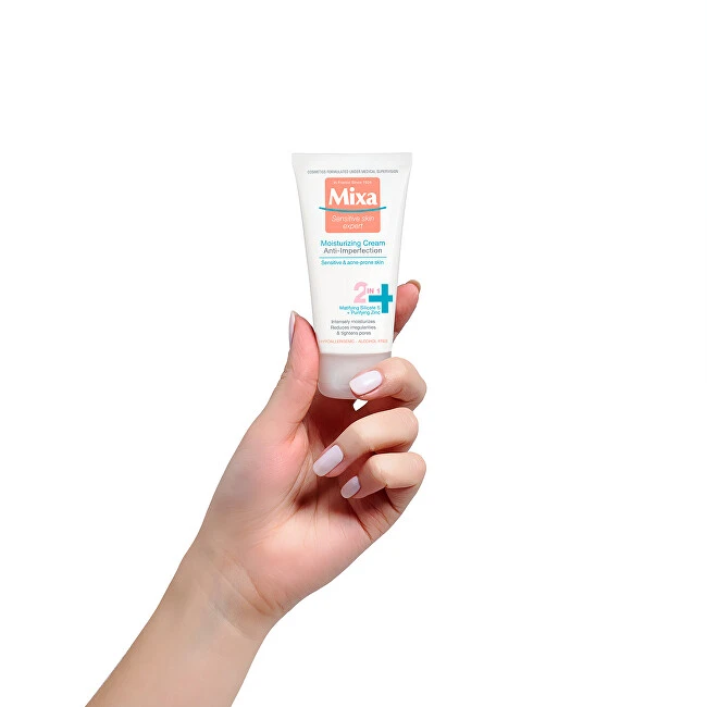 Drėkinamasis kremas problematiškai odai Mixa Anti Imperfection 2in1 50ml