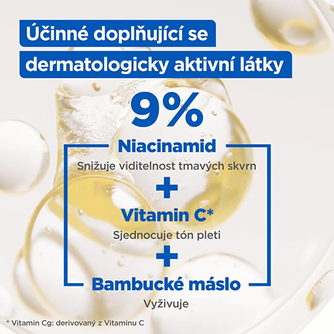 Mixa Niacinamide Bright Moisturizing Anti-Dark Spot Kreminis Body Kreminis