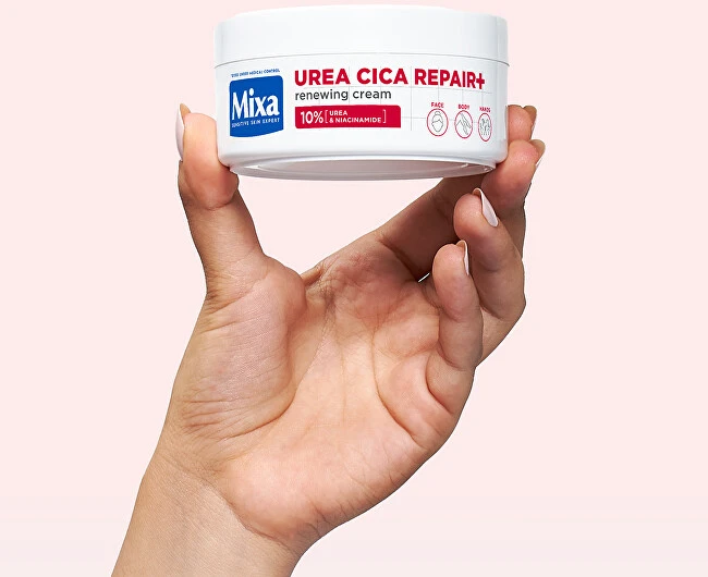Mixa Urea Cica Repair+ Renewing Kreminis Body Kreminis