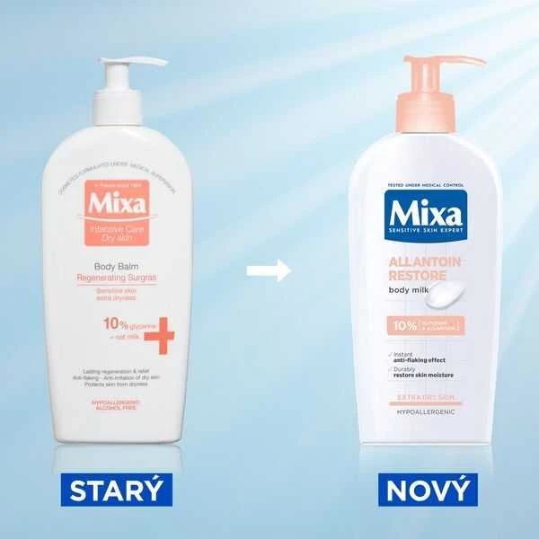 Autres Mixa regeneruojantis kūno losjonas labai sausai odai 400ml 400MLT