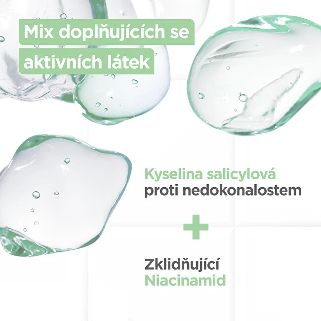 Mixa salicilo rūgšties + niacinamido serumas nuo netobulumo odos serumas