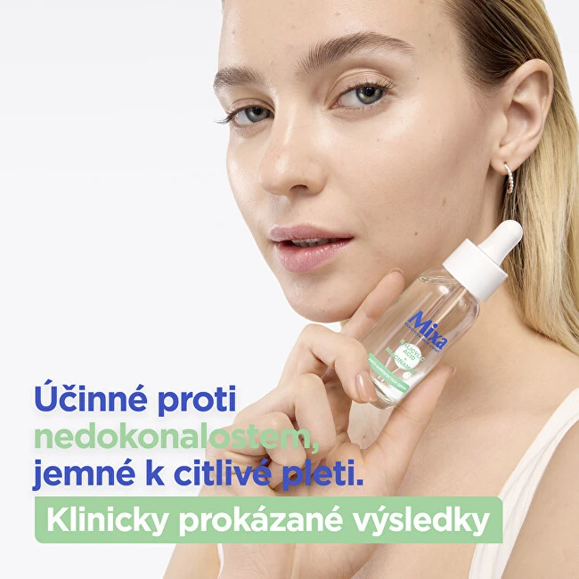 Mixa salicilo rūgšties + niacinamido serumas nuo netobulumo odos serumas