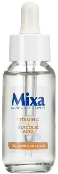 Mixa vitamino C + glikolio rūgšties serumas nuo tamsių dėmių odos serumas