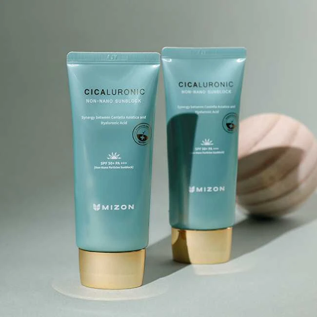 Kremas veidui Mizon Cicaluronic Nonnano Sunblock SPF50+, su SPF 50+ apsauga, 50 ml
