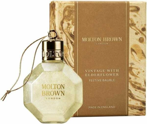 Molton Brown Bath and dušo želė Vintage Elderflower Festive Bauble (Bath & Dušo želė), 75 ml
