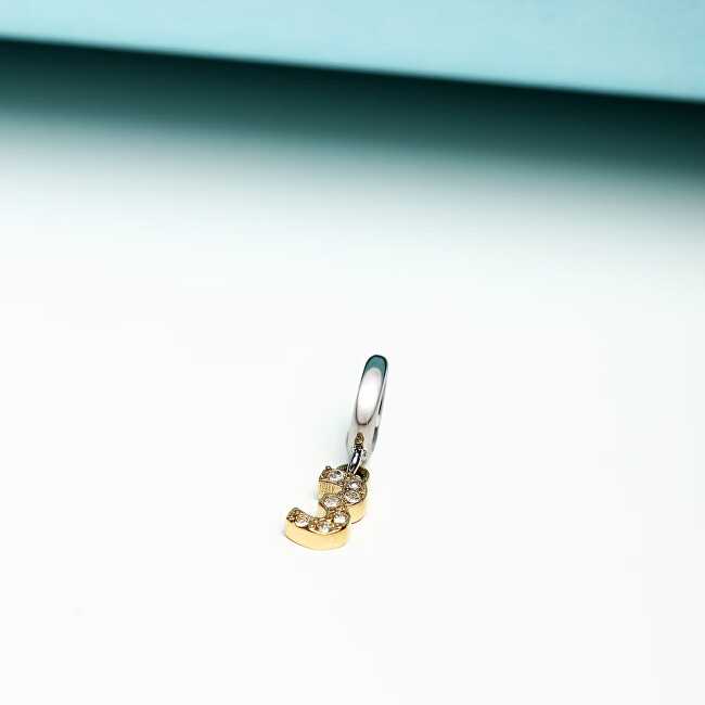 Morellato Steel dvispalvis pakabukas numeris "3" Drops SCZ1304
