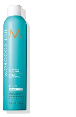 Moroccanoil Finish Luminous Hairspray Medium vidutinės fiksacijos plaukų lakas, 330 ml