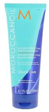 Moroccanoil Color Care Skirtas šviesiems plaukams Perfecting Violetinė Šampūnas šampūnas, 70 ml