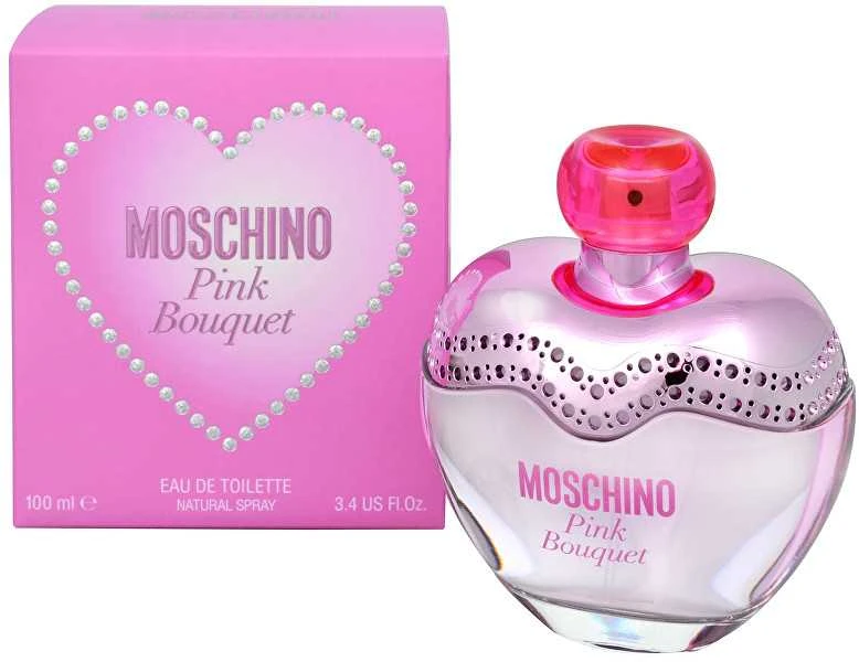 Moschino Rožinė Bouquet EDT tualetinis vanduo moterims, 50 ml