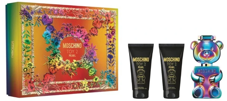 Unisex dovanų rinkinys Moschino Toy 2 Pearl, EDP 50 ml + kūno losjonas 50 ml + dušo želė 50 ml