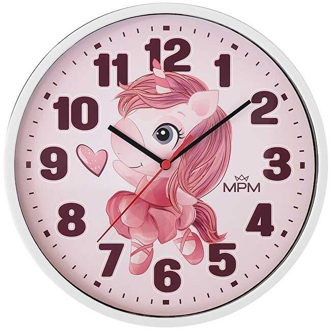 Mpm Quality Mpm Kokybiškas vaikiškas sieninis laikrodis Unicorn E01M.4266.00