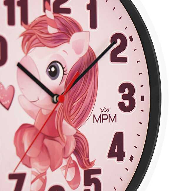 Mpm Quality Mpm Kokybiškas vaikiškas sieninis laikrodis Unicorn E01M.4266.00