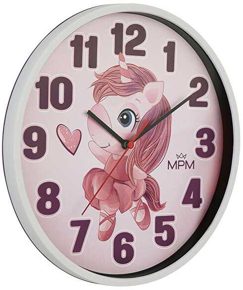 Mpm Quality Mpm Kokybiškas vaikiškas sieninis laikrodis Unicorn E01M.4266.00