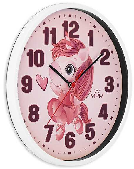 Mpm Quality Mpm Kokybiškas vaikiškas sieninis laikrodis Unicorn E01M.4266.00