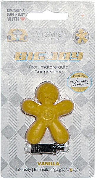 Mr&Mrs Fragrance Big Joy vanilinis automobilio gaiviklis