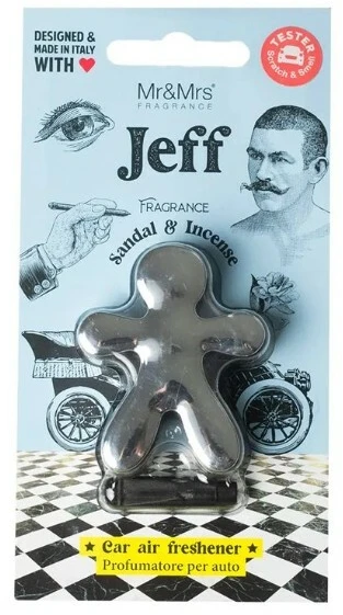 Chromuotas Jeff automobilio kvapas