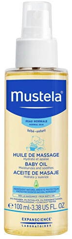 Mustela Bebe Massage Oil, 100 ml