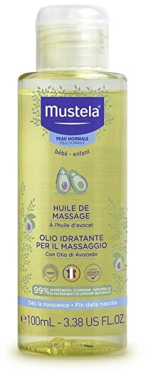 Mustela Bebe Massage Oil, 100 ml