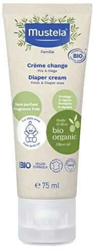 Mustela Organic Diaper Kreminis, 75 ml
