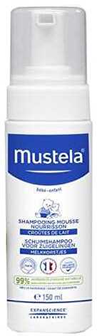 Mustela putojantis šampūnas naujagimiams 150 ml