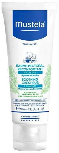 "Mustela" raminamasis krūtinės kremas 40ml