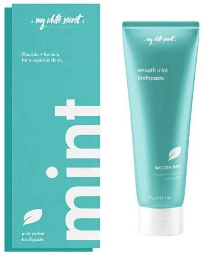 My White Secret My Baltas Secret Dantų pasta Fine menthol (Dantų pasta Mint) 60 g