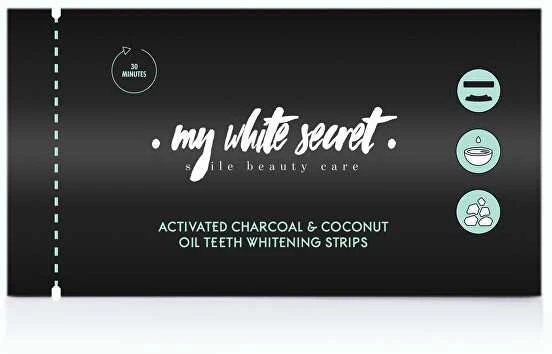 My White Secret My Baltas Secret My Baltas Secret Balinimo juostelės 14 vnt.