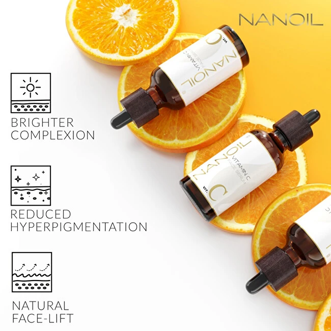 Nanoil Nanolash veido serumas su vitaminu C 50ml
