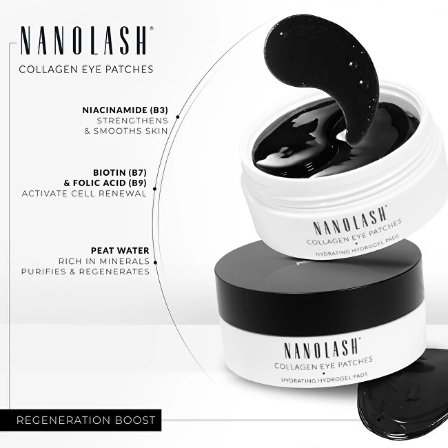 „Nanolash“ kolageno paakių pleistrai