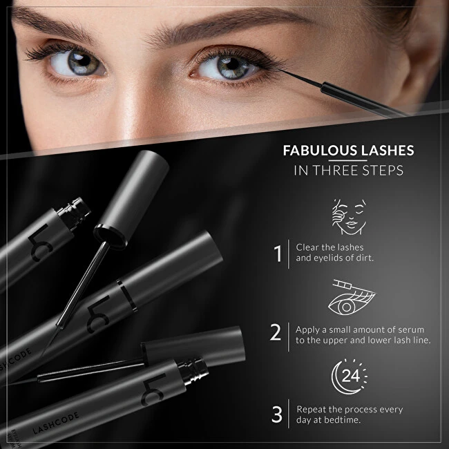 Nanolash Lashcode blakstienų serumas 5ml
