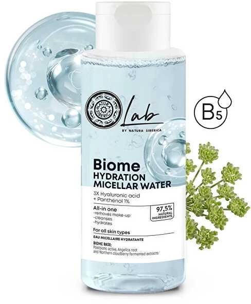 Micelinis vanduo drėkinantis odą NATURA SIBERICA Biome, 400 ml