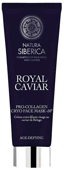 Natura Siberica Kaukė veidui Pro-Collagen Cryo -50° stangrinanti ROYAL CAVIAR, 75ml