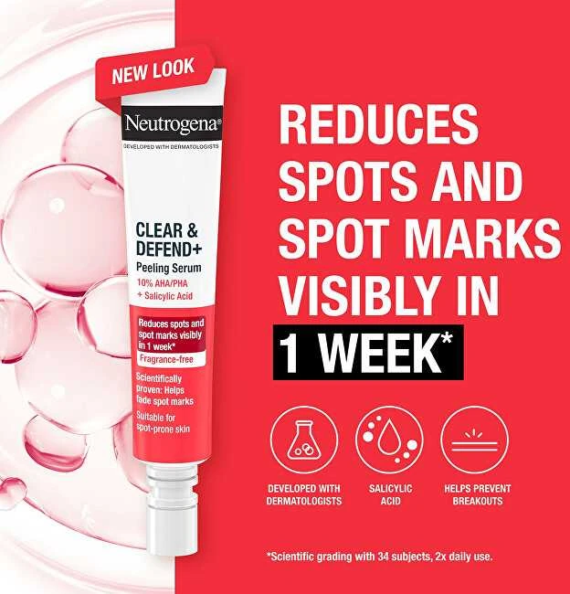 Neutrogena Clear & Defend+ Daily Serum Skin Serum unisex, 30 ml
