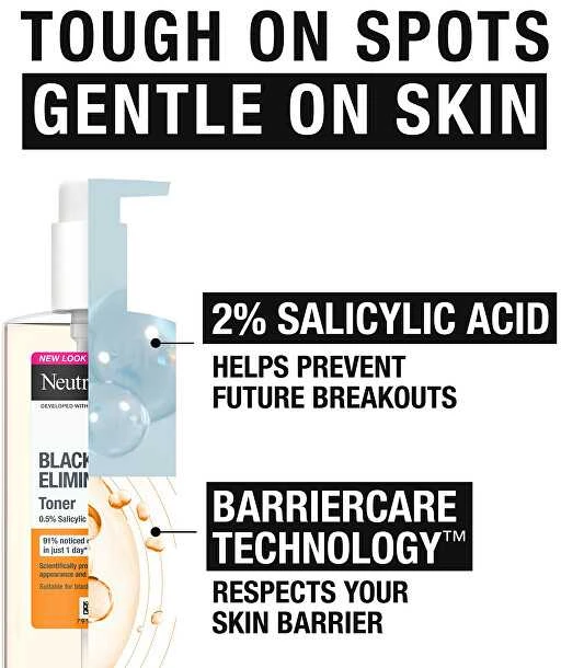 Neutrogena Clear & Defend 2% salicilo rūgšties veido prausimosi gelis unisex, 200 ml