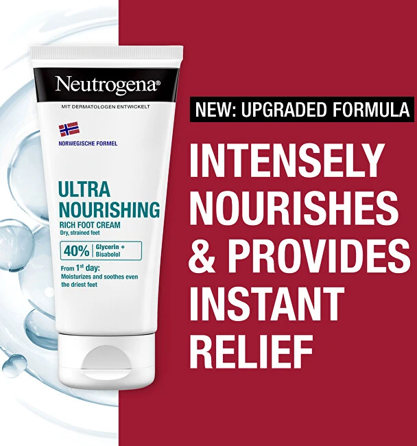 Neutrogena Norwegian Formula maitininantis Foot Kreminis unisex, 100 ml