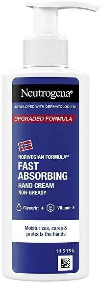 Neutrogena Norwegian Formula Fast Absorbing Hand Kreminis Hand Kreminis unisex, 150 ml