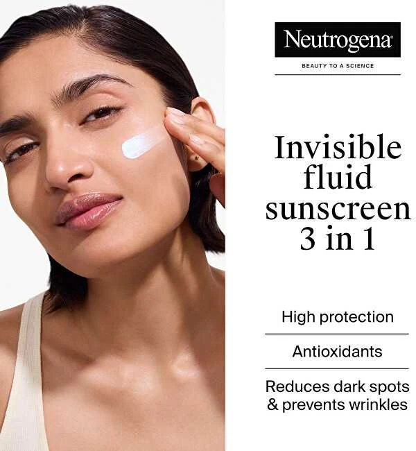Neutrogena Invisible Fluid SPF 50 Age Shield Ultra Sheer 50 ml