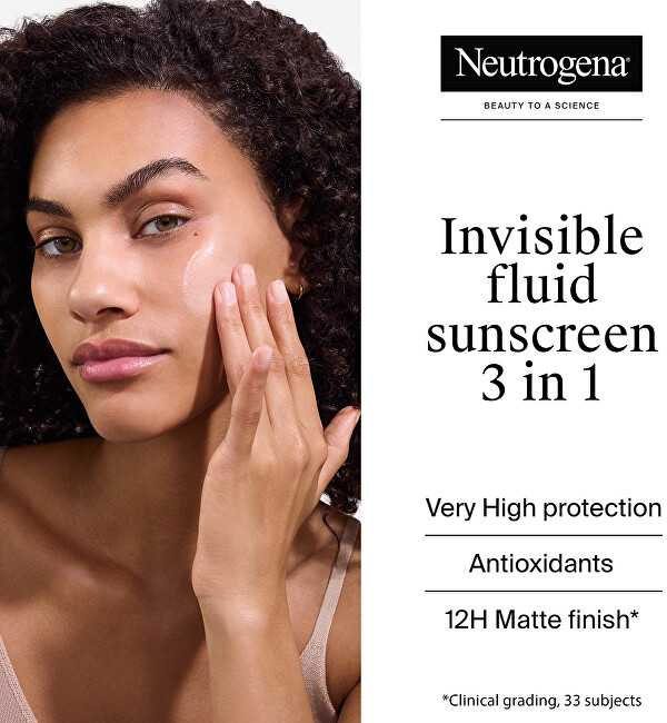 Neutrogena Nematomas skystis SPF 50+ odos kontrolės itin skaidrus 50 ml
