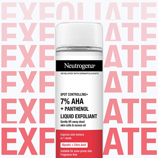 Neutrogena Clear & Defend+ Liquid Exfoliant Peeling unisex, 125 ml