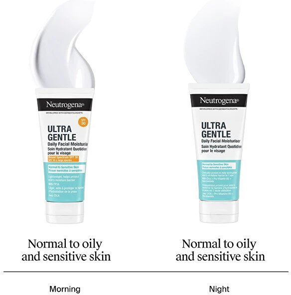 Neutrogena Moisturizing face cream SPF 30 Ultra Gentle Facial Mosturiser 100 ml