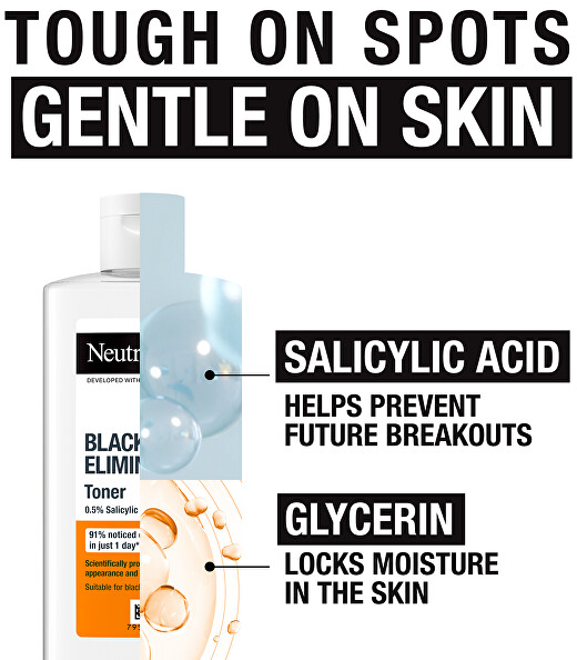 Neutrogena Blackhead Eliminating Toneris Facial Lotion ir Purškiklis