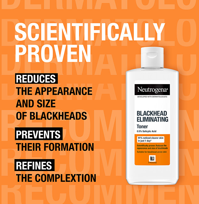 Neutrogena Blackhead Eliminating Toneris Facial Lotion ir Purškiklis