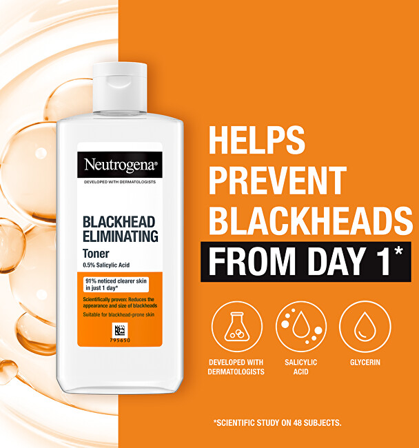 Neutrogena Blackhead Eliminating Toneris Facial Lotion ir Purškiklis