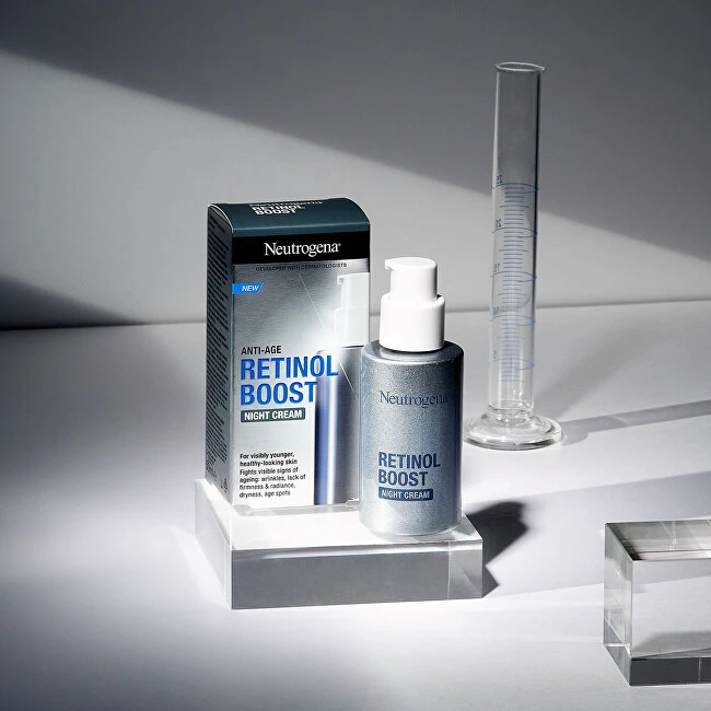 Neutrogena Retinol Boost Night Kreminis Night Skin Kreminis unisex, 50 ml