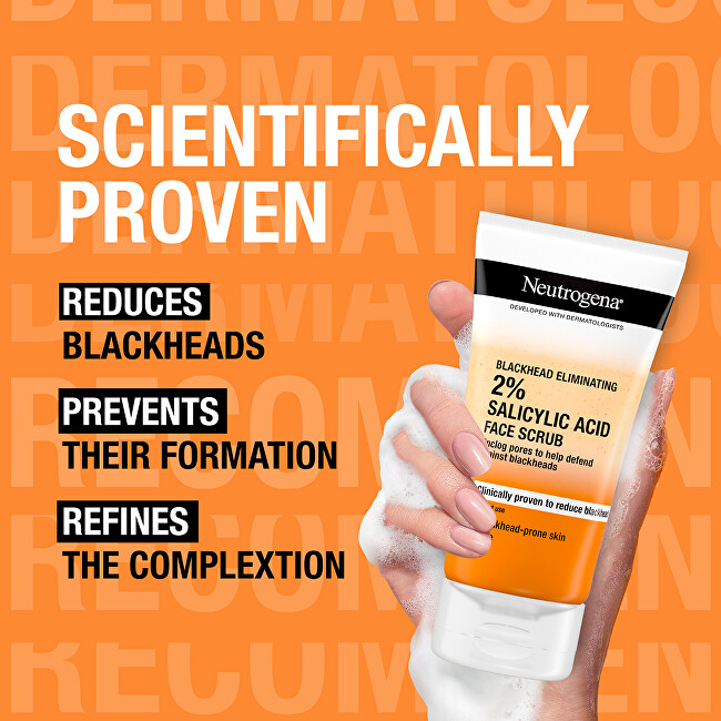 Neutrogena Blackhead pašalinantis 2% salicilo rūgšties veido šveitimas