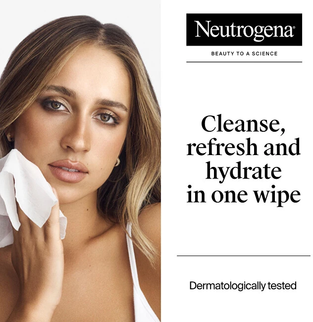 Neutrogena Itin minkštos valomosios servetėlės, 25 vnt.