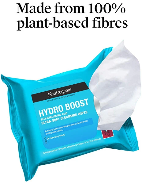 Neutrogena Itin minkštos valomosios servetėlės, 25 vnt.